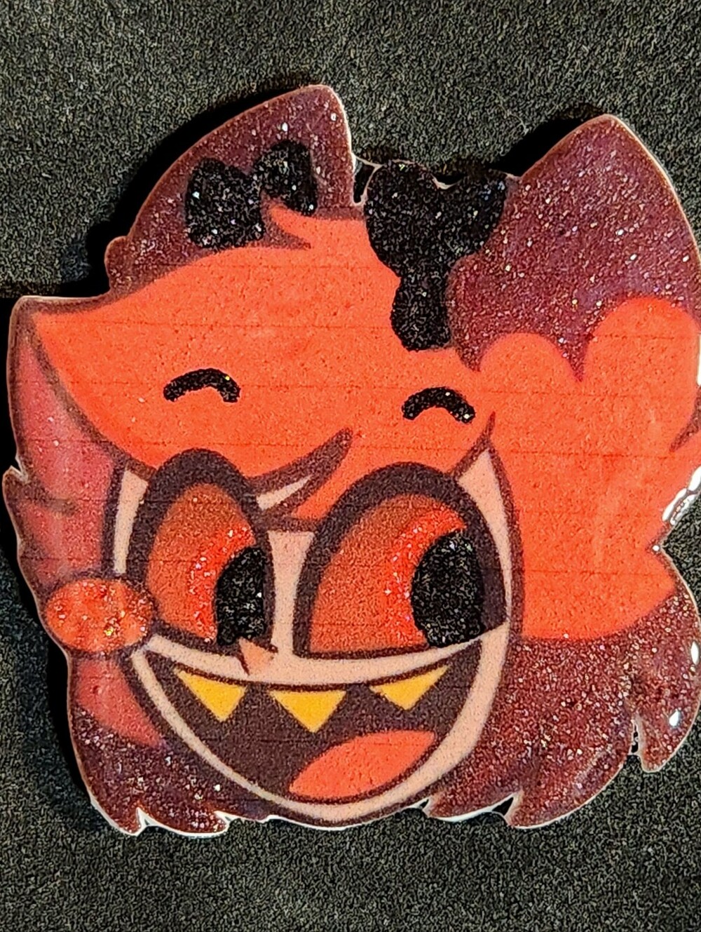 Alastor Glitter Pin - Hazbin Hotel